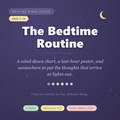Bedtime Routine Chart for Kids cover