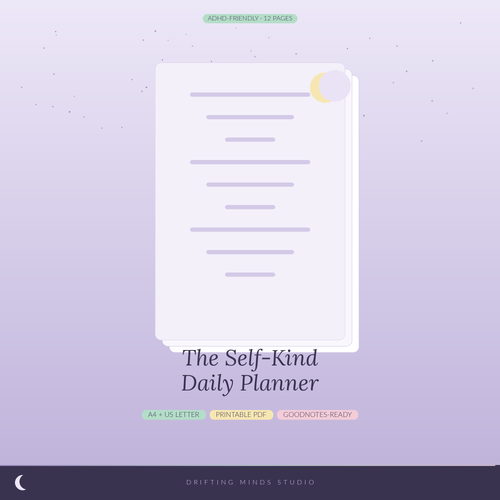 The Self-Kind Daily Planner cover