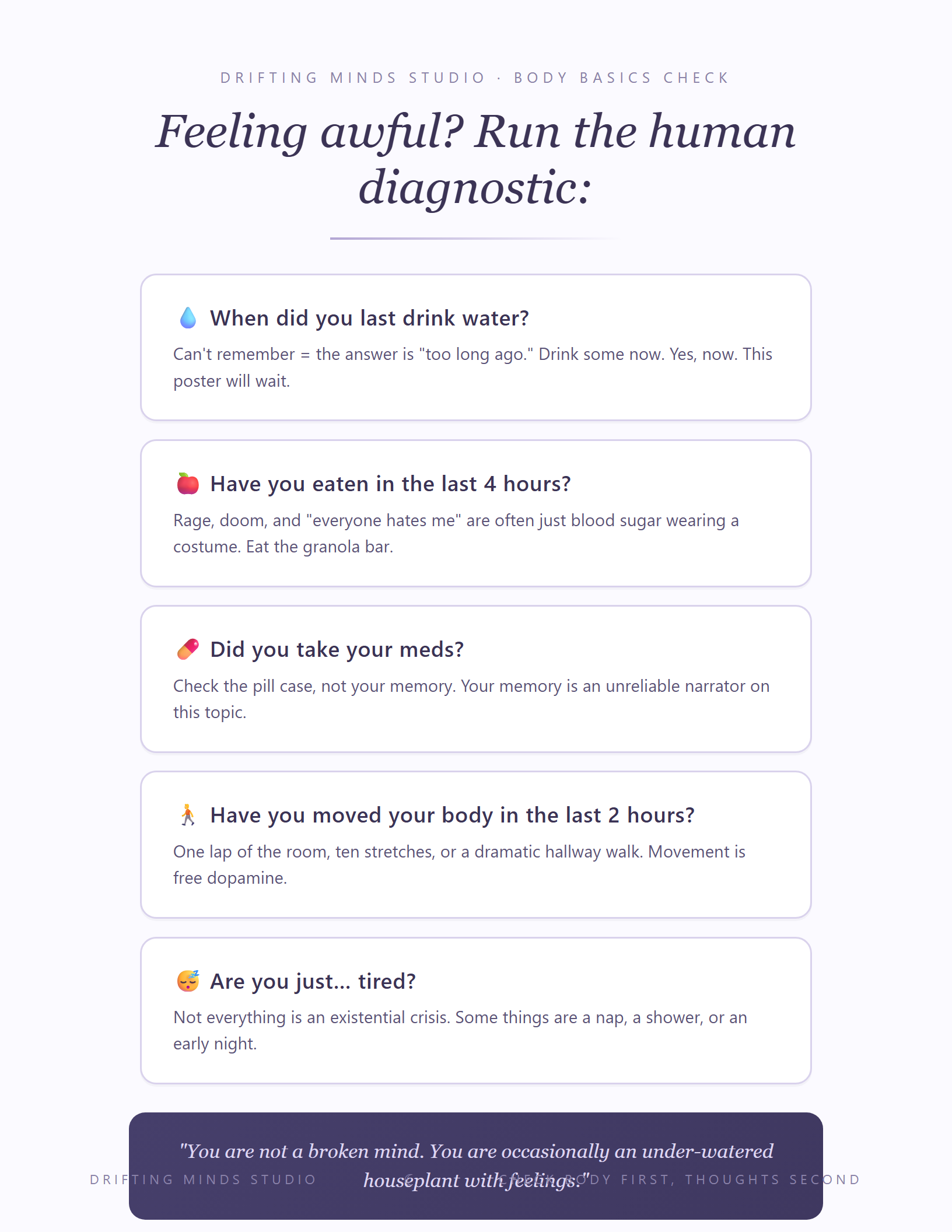 Have You Fed The Human poster preview