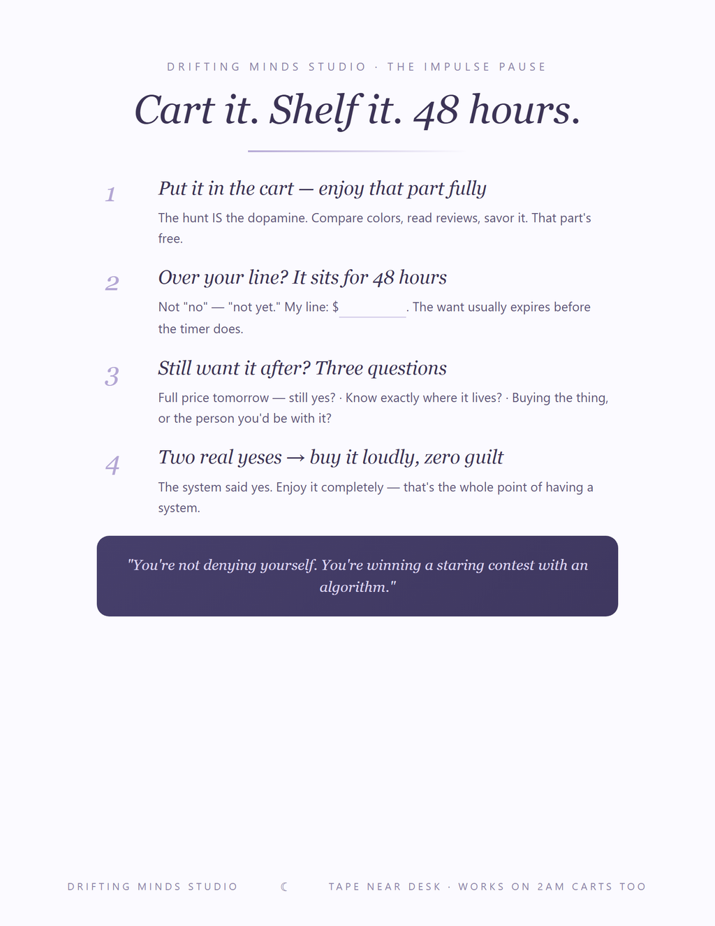 The 48-Hour Shelf poster preview