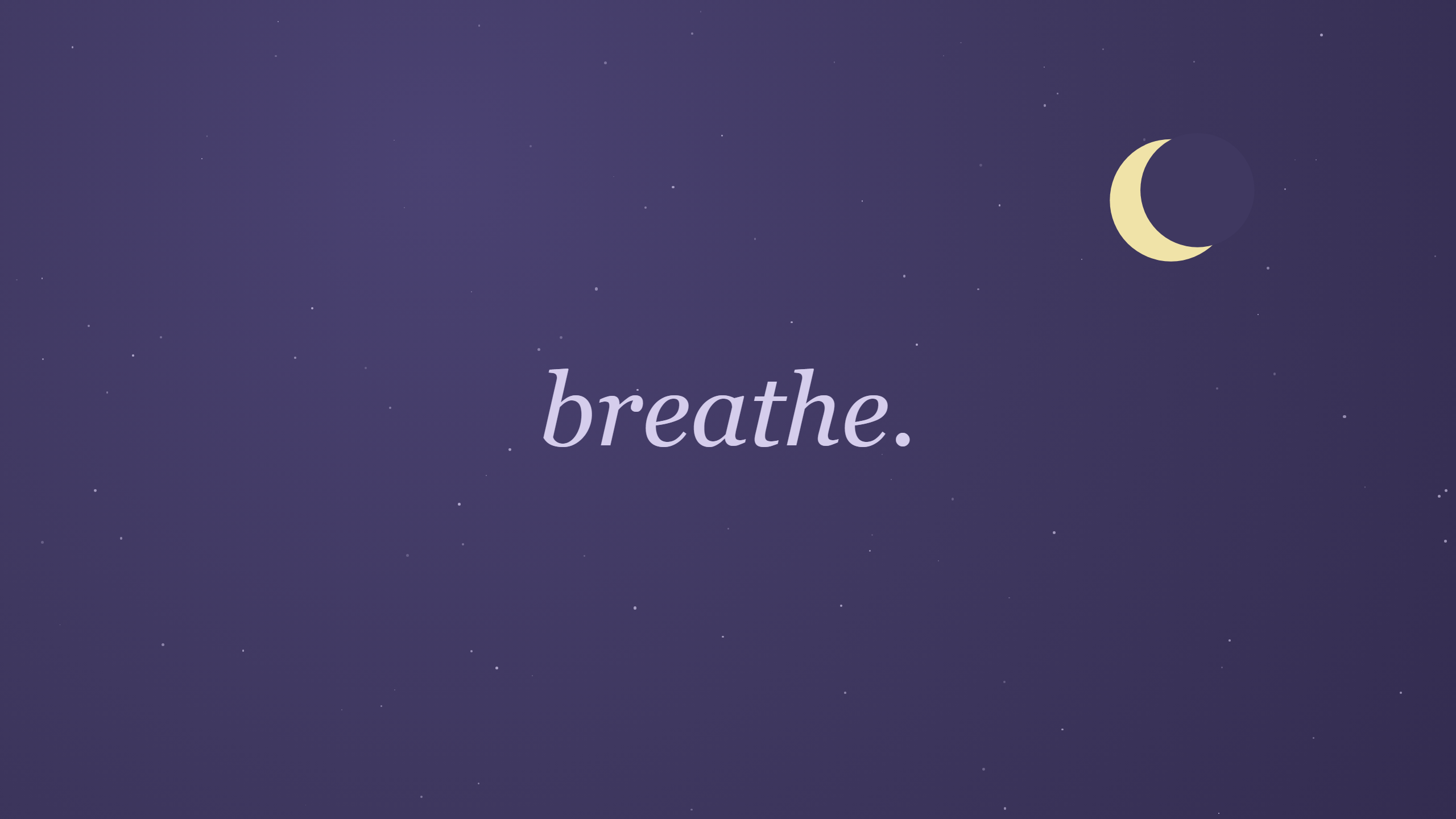 Calming desktop wallpaper design preview