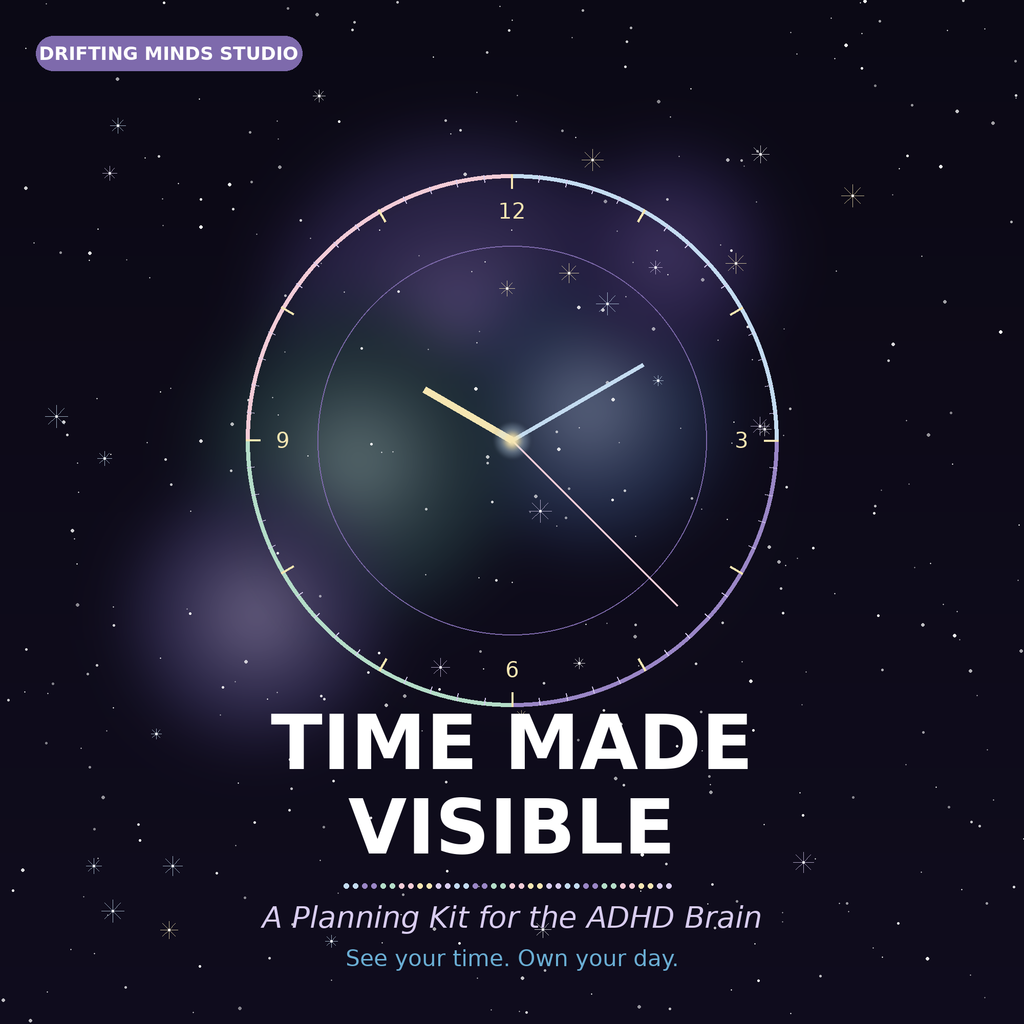 Time Made Visible - A Planning Kit for the ADHD Brain - cover art