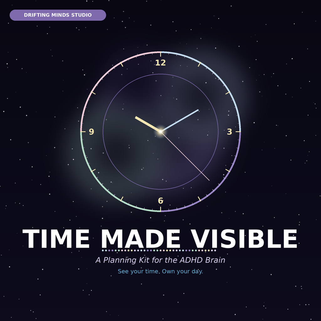 Time Made Visible - A Planning Kit for the ADHD Brain cover
